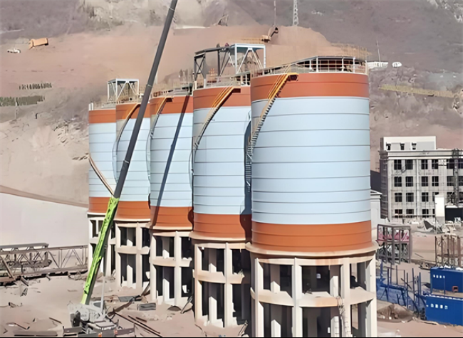 临洮高架钢板仓